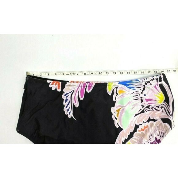Trina Turk Womens Two Piece Tropical Floral Swimsuit Size 22W NWT - Picture 11 of 12